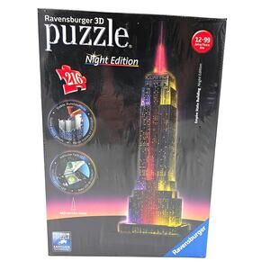 Ravensburger 3D Puzzle Night Edition 216 pieces Empire State Building